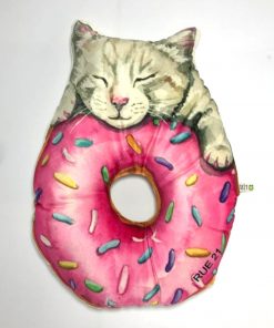 Cojin Gato Donuts