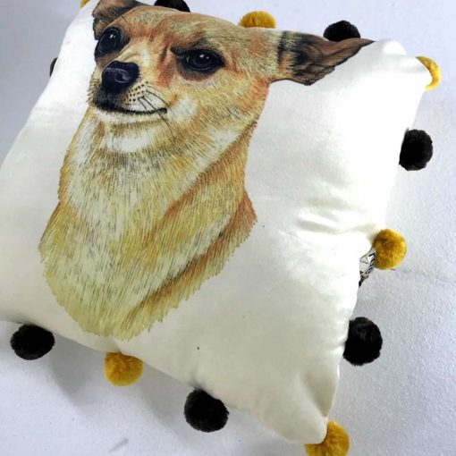 Cojin Chihuahua Marron - Imagen 2