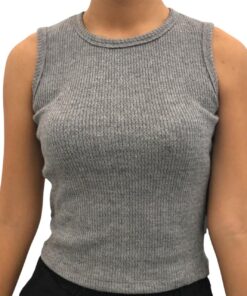 Top Melange Tejido