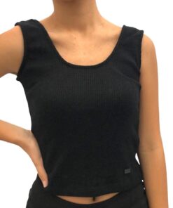Top Negro Walfer Tejido