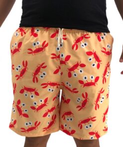 Ropa de Baño Mostaza con Cangrejos
