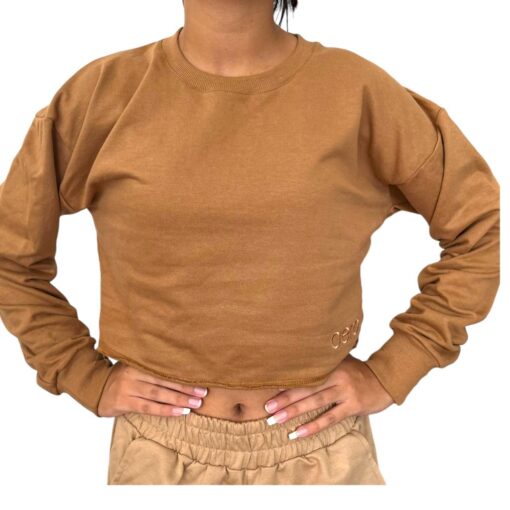 Polera Corta Beige Aero - Imagen 2