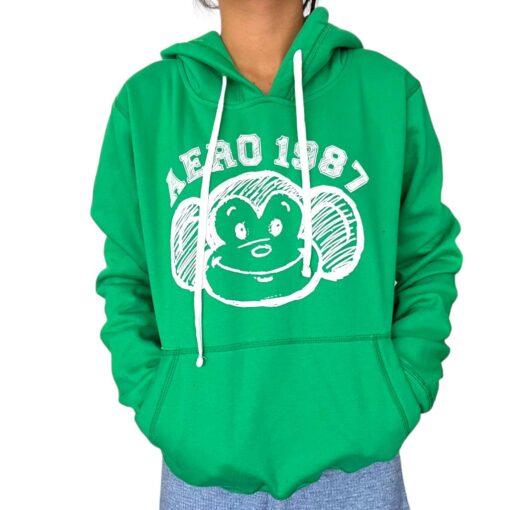 Polera Verde Monkey Face - Imagen 2