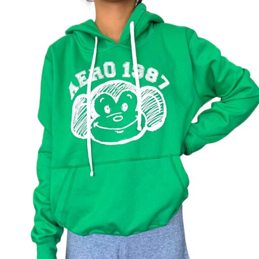 Polera Verde Monkey Face - Imagen 3
