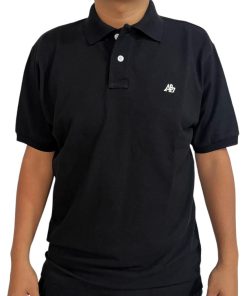 Polo Pique Negro Aero