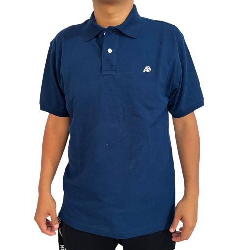 Polo Pique Azul Aero