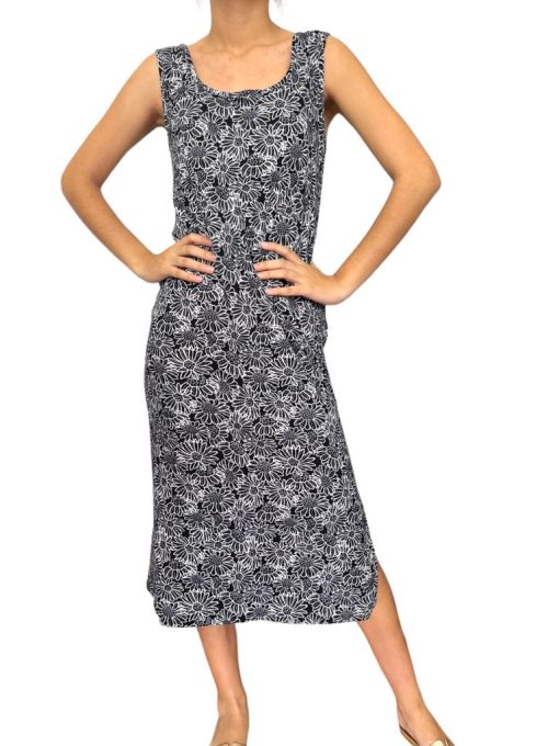 Vestido Negro Acanalado - Imagen 3