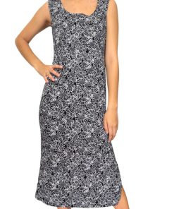 Alternative view of Vestido Negro Acanalado