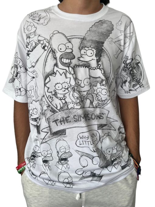 Polo Blanco Simpsons - Imagen 3