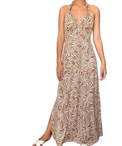 Alternative view of Vestido Largo Beige