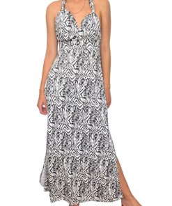 Vestido Largo Crema