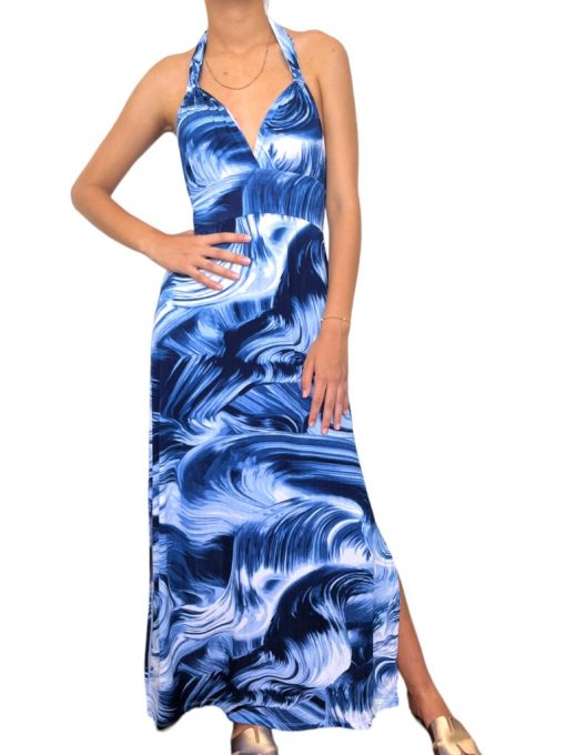 Vestido Largo Azul