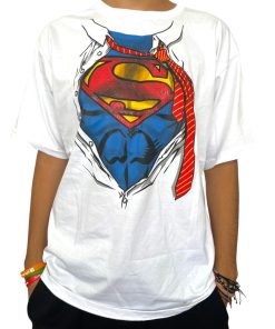 Polo Blanco Superman
