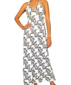 Vestido Largo Crema