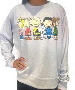 Polera Melange Snoopy