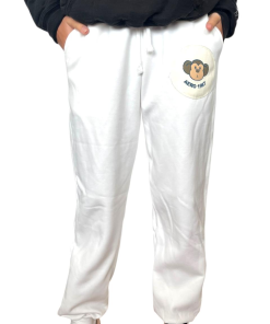 Jogger Crema Parche Mono
