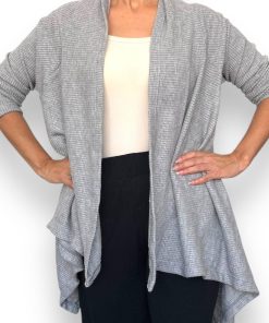 Sweater Abierto Color Melange