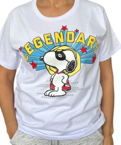 Polo Blanco Snoopy