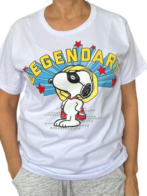 Polo Blanco Snoopy