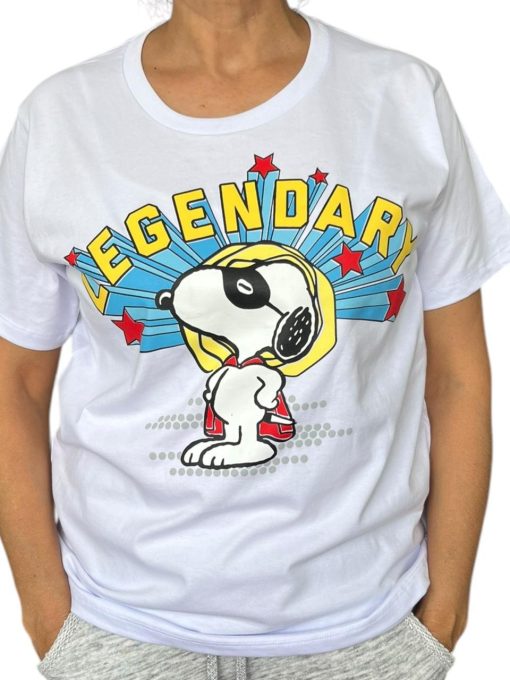 Polo Blanco Snoopy - Imagen 2