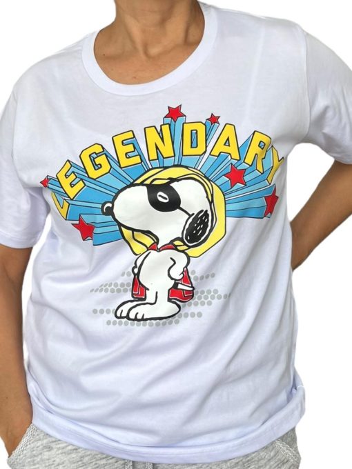 Polo Blanco Snoopy - Imagen 3
