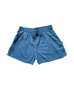 Short Cobalto de Lino