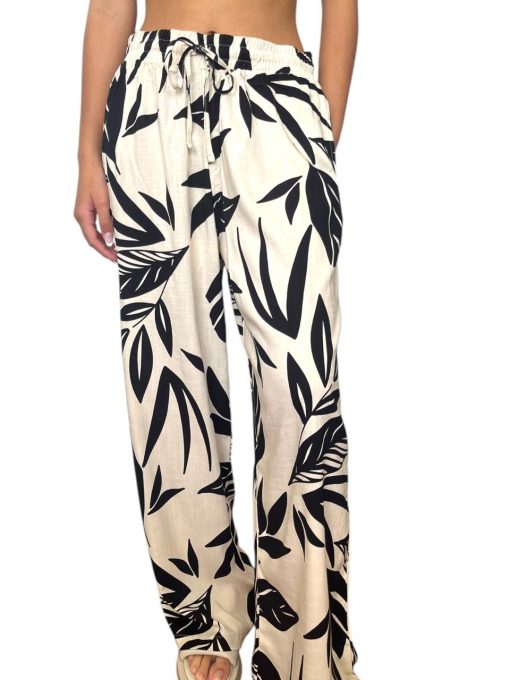 Palazo Beige con Hojas - Imagen 2