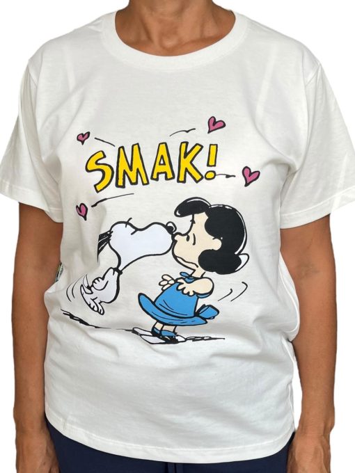Polo Crema Snoopy