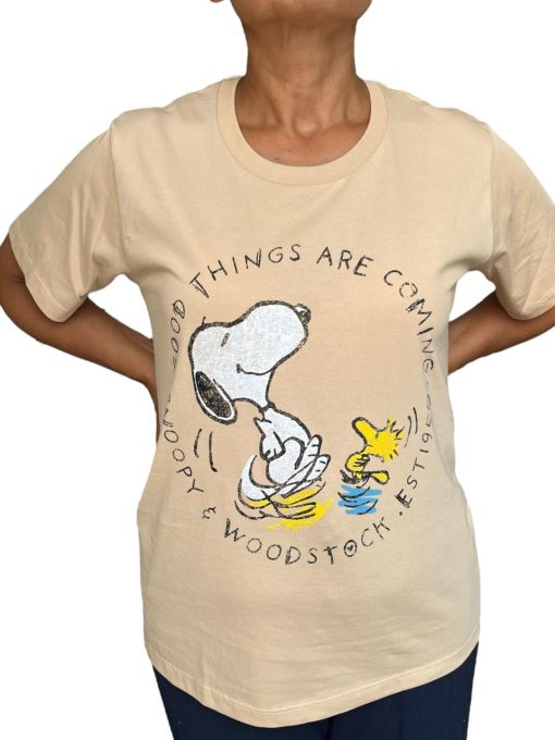Polo Beige Snoopy - Imagen 3