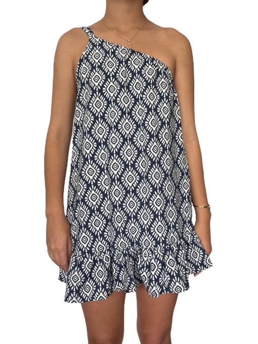 Vestido Corto Azul - Imagen 2