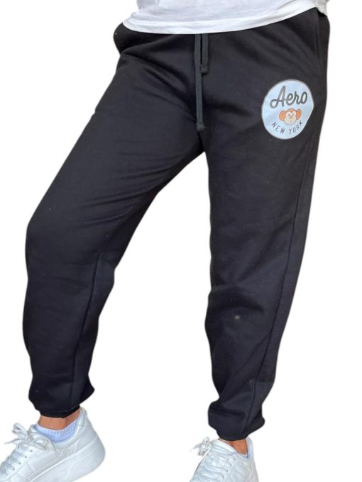 Jogger Negro Parche Mono - Imagen 3