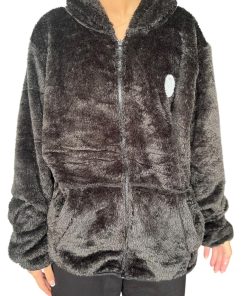 Alternative view of Polera Negra de Peluche