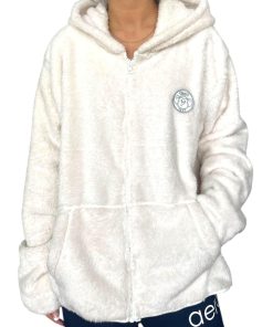 Polera Crema de Peluche