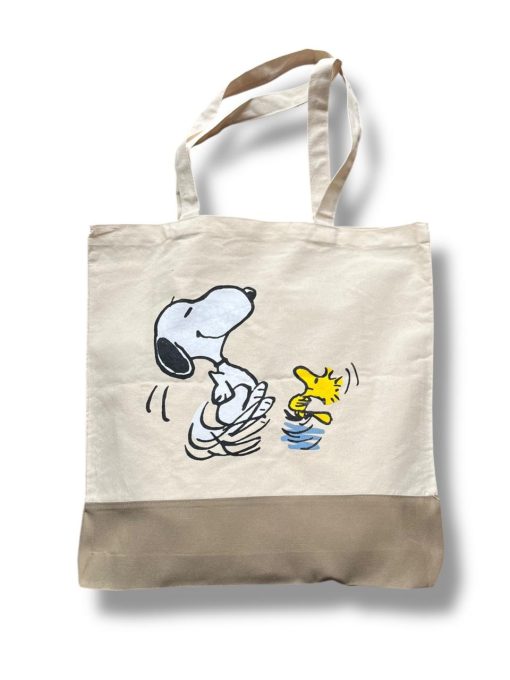 Bolso Crema Snoopy