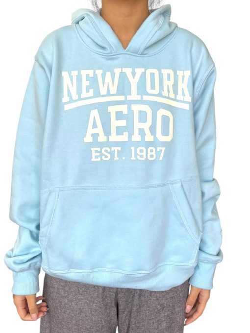 Polera Celeste AERO NEW YORK - Imagen 3
