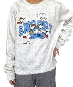 Polera Melange Snoopy