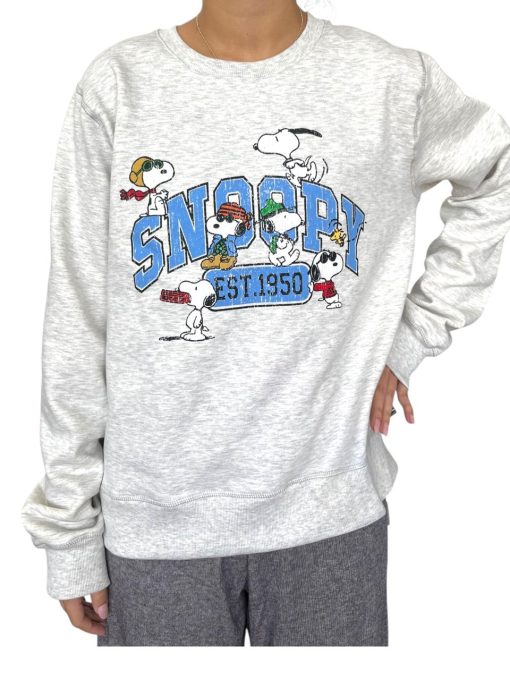 Polera Melange Snoopy