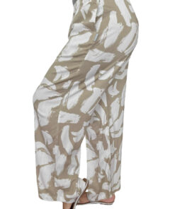 Alternative view of Palazo Blanco con Beige de Lino