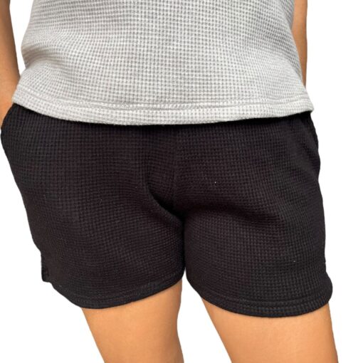 Short Wafler Negro - Imagen 3