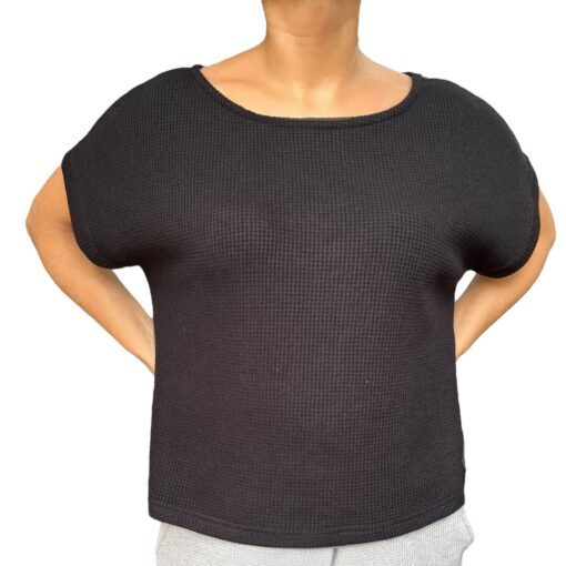 Polo Wafler Negro - Imagen 3