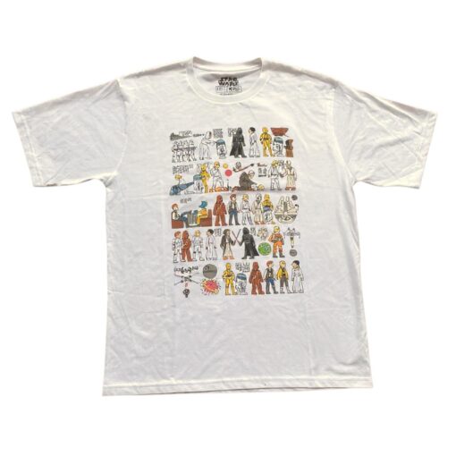 Polo Blanco Star Wars