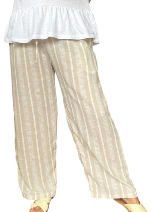 Palazo Beige a Rayas