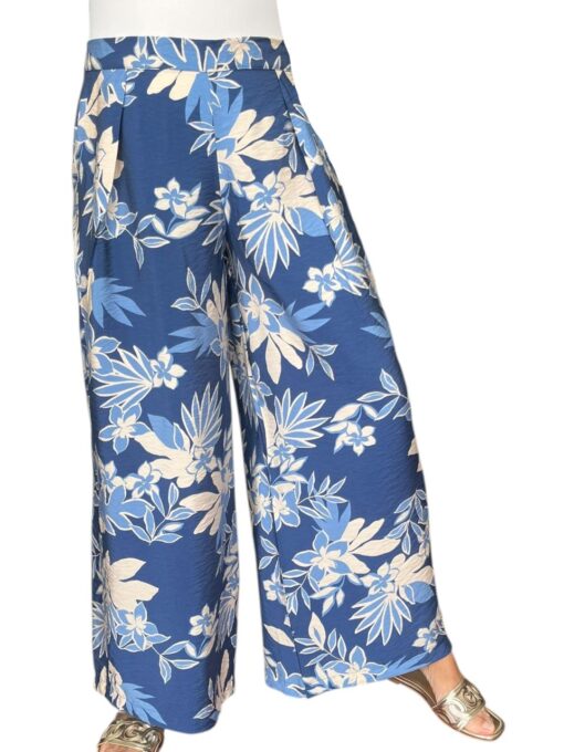 Palazo Azul con Flores - Imagen 3