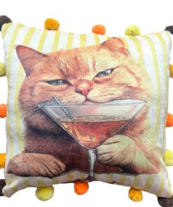 Cojin Gato con Copa