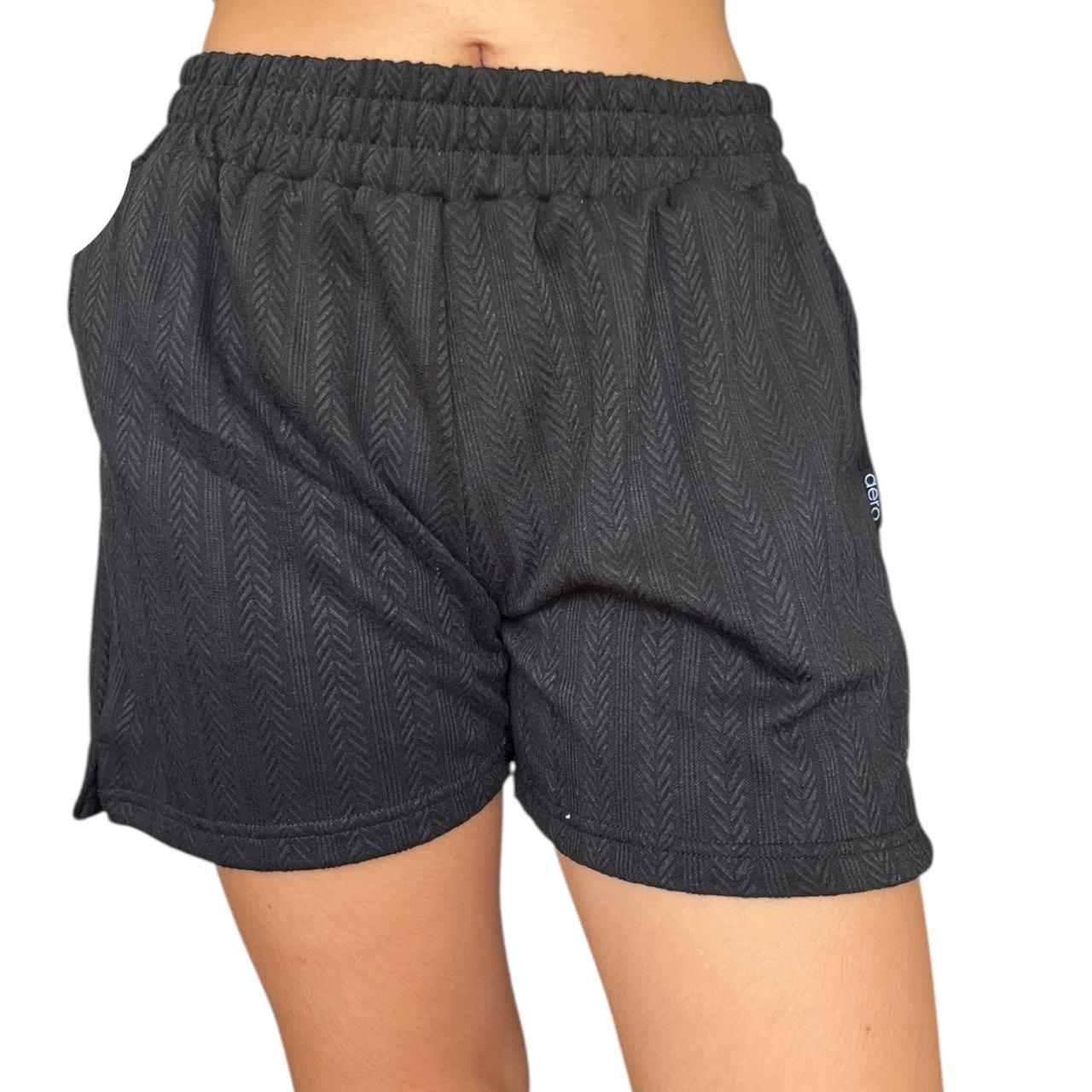 Short Negro Trenzado - Imagen 2