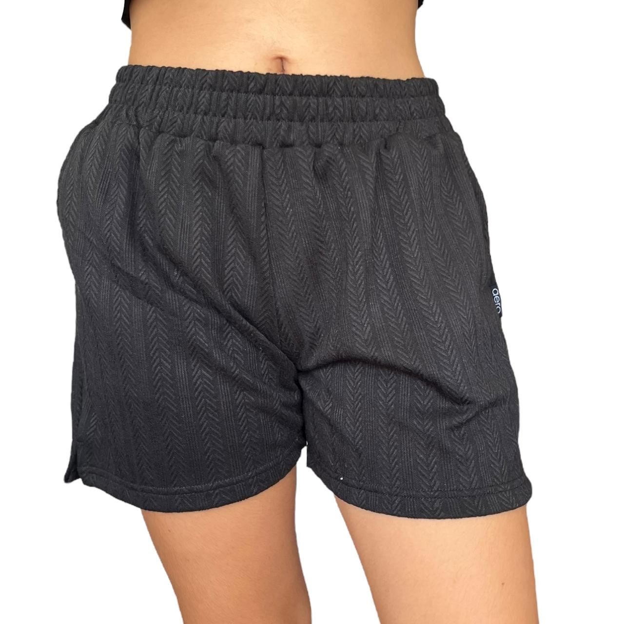 Short Negro Trenzado - Imagen 3