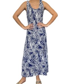 Alternative view of Vestido Largo Azul