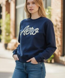 Alternative view of Polera Azul Aero