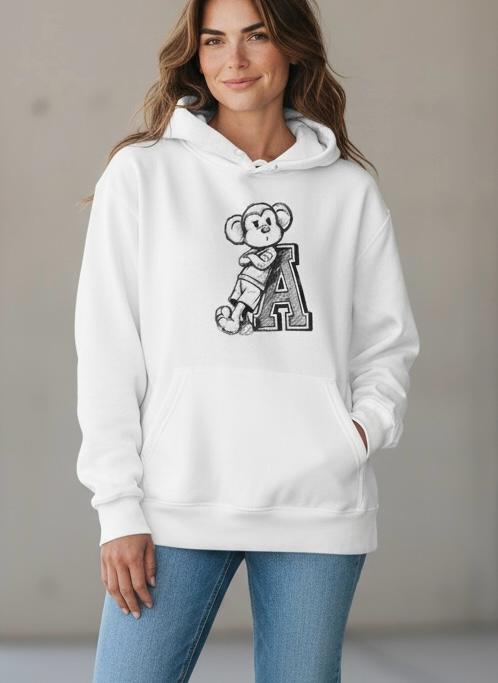 Polera Crema Mono