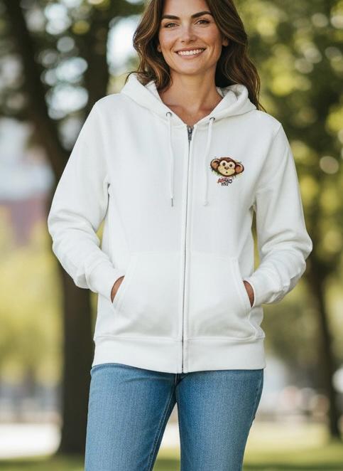 Polera Crema Mono